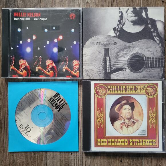 Willie Nelson CD Lot of 3: Years May Come, The Great Divide, Red Headed Stranger - Picture 1 of 6
